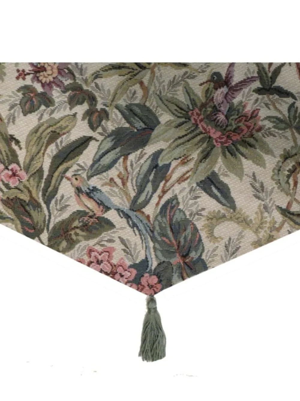 Table Runner - Exotic Birds and Flowers